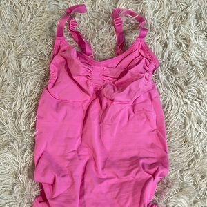 Skims pink body suit
